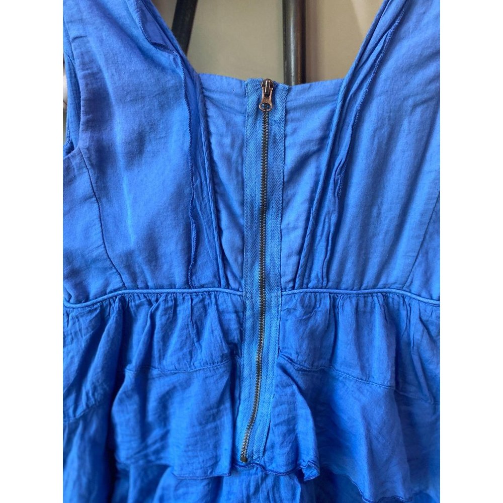 (Sold) Zara Tiered Ruffle Sleeveless Dress NWT Sm - Picture 7 of 7
